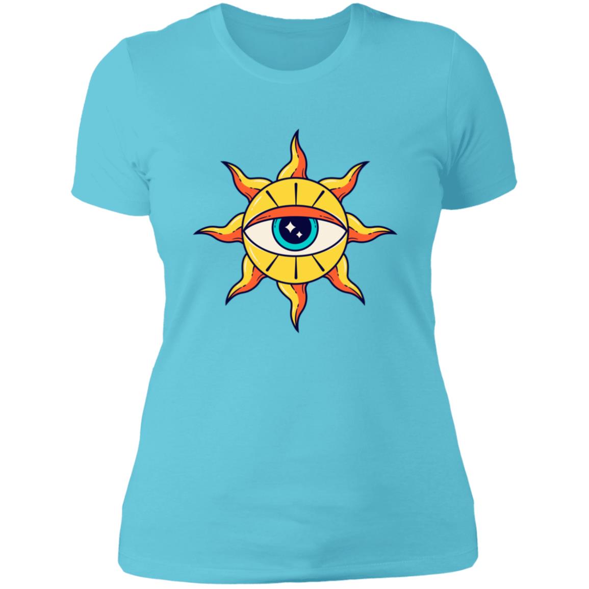RULED BY THE SUN WOMANS TSHIRT