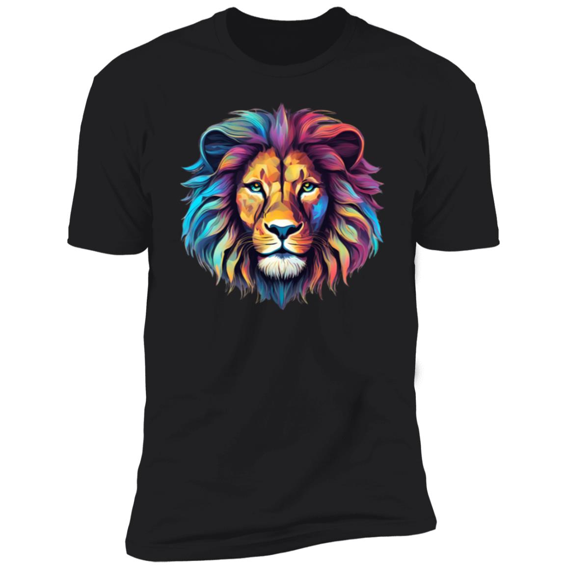 MULI COLOR LION MENS SHIRT