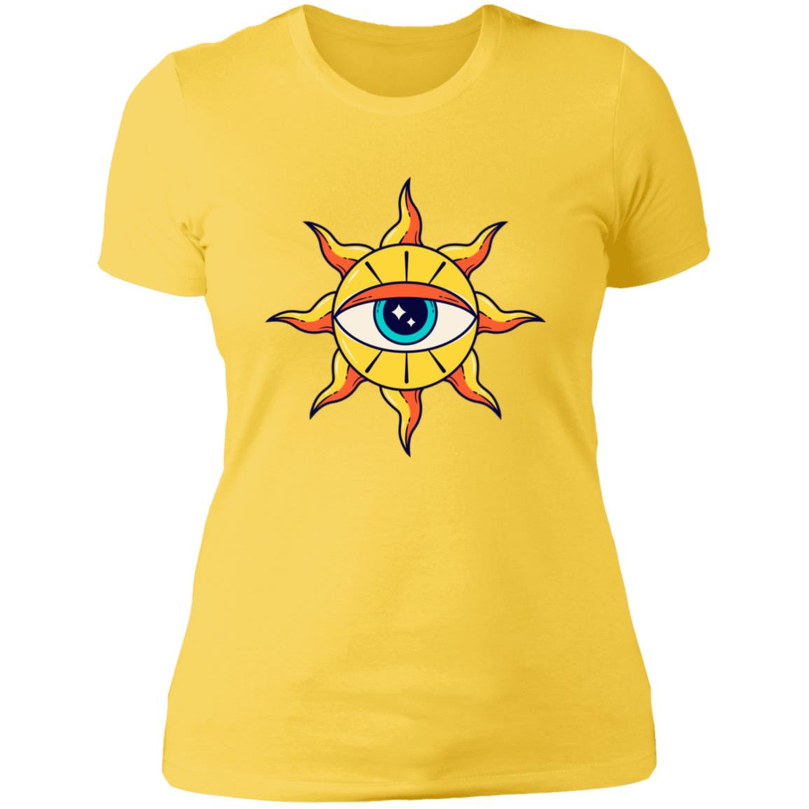RULED BY THE SUN WOMANS TSHIRT