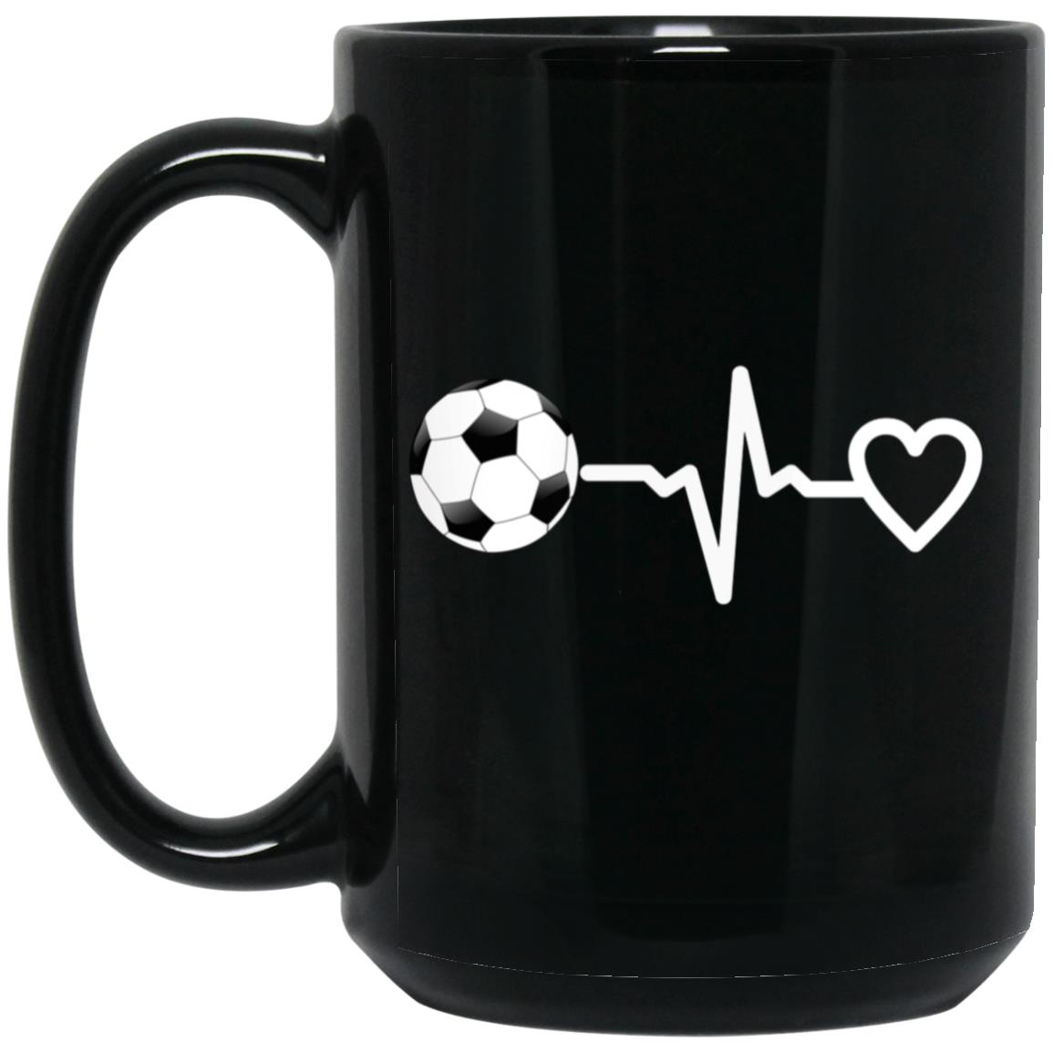SOCCER IS LIFE COFFEE MUG