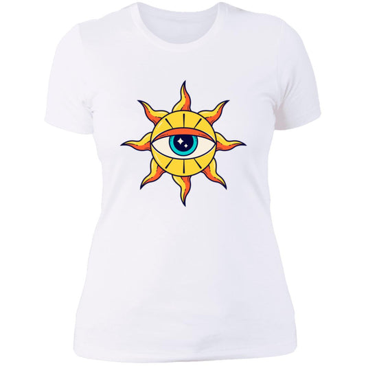 RULED BY THE SUN WOMANS TSHIRT
