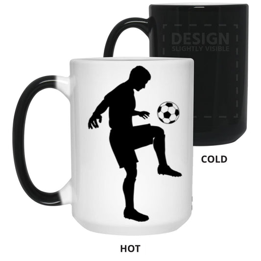 SOCCER PLAYER COLOR CHANGING MUG