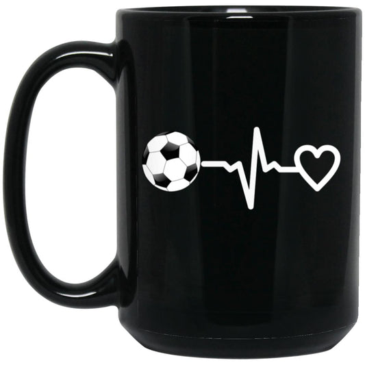 SOCCER IS LIFE COFFEE MUG